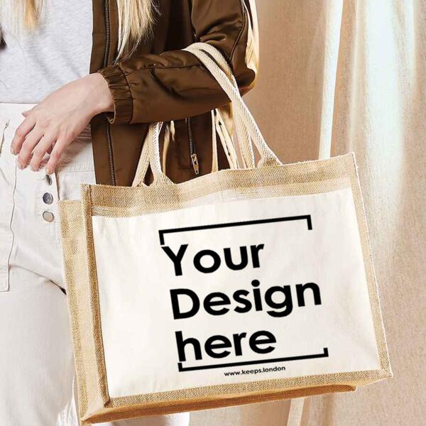 Westford Mill Pocket Jute Shopper Thumbnail