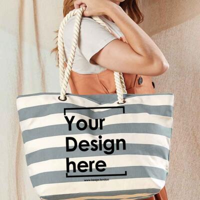 Westford Mill Nautical Beach Bag Thumbnail