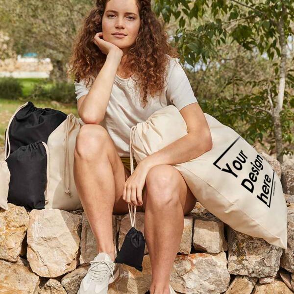 Westford Mill Recycled Cotton Stuff Bag Thumbnail