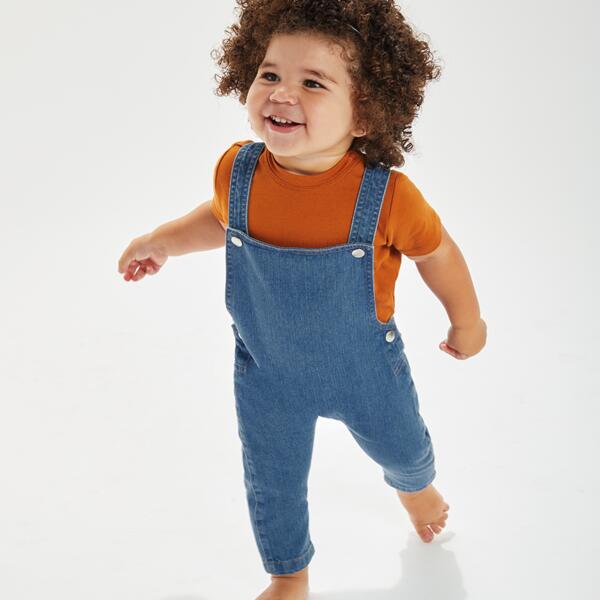 BabyBugz Baby Rocks Denim Dungarees Thumbnail