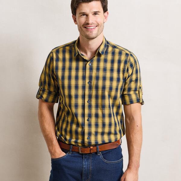 Premier Mulligan Check Long Sleeve Shirt Thumbnail