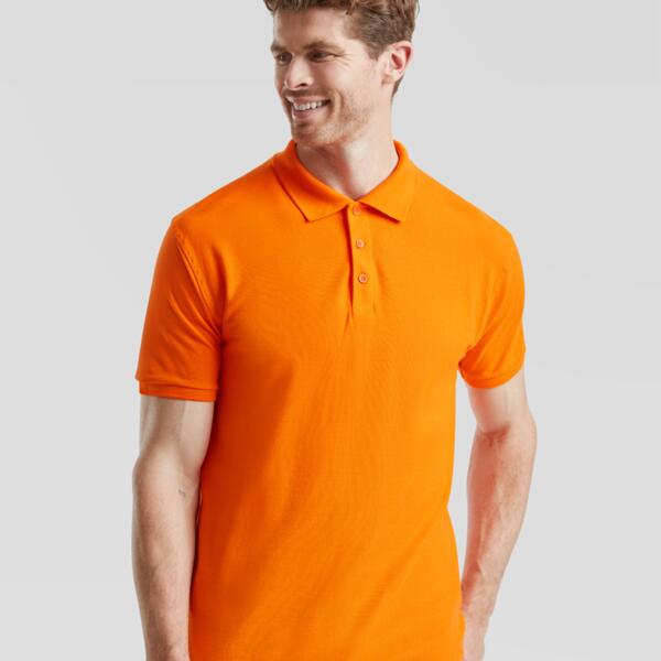 Fruit of the Loom Premium Cotton Piqué Polo Shirt Thumbnail