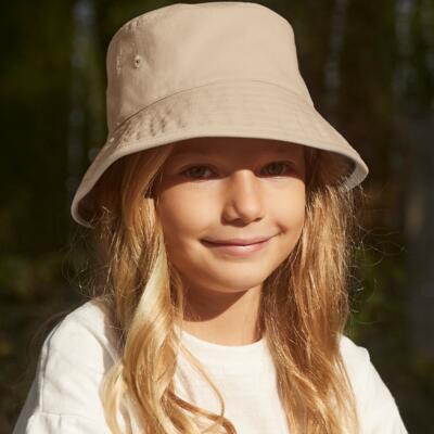 Beechfield Kids Organic Cotton Bucket Hat Thumbnail