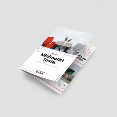 A4 Half Fold Leaflets Thumbnail