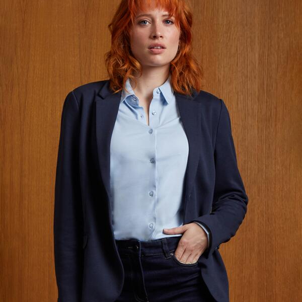 NEOBLU Ladies Marcel Piqué Blazer Thumbnail