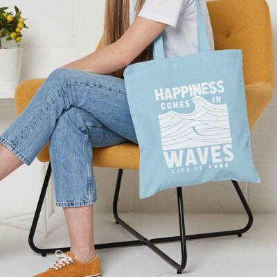 Brand Lab Cotton Long Handle Shopper Thumbnail