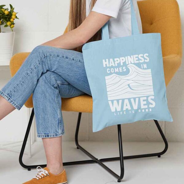 Brand Lab Cotton Long Handle Shopper Thumbnail