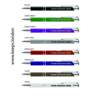 Soft-Touch Aluminium Pen Thumbnail