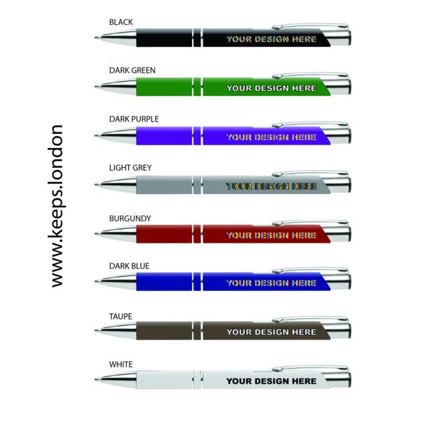 Soft-Touch Aluminium Pen Thumbnail