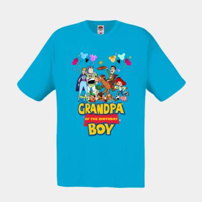 Toy Story Family Boy Grandpa T-shirt Thumbnail