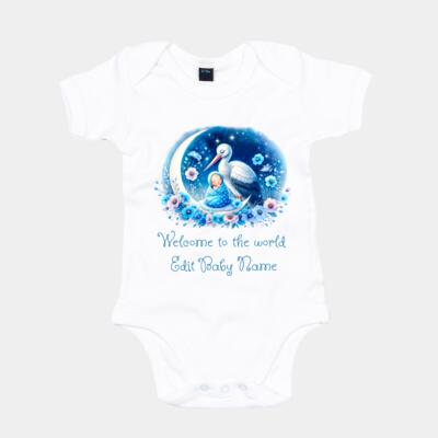 Premium Organic Baby Bodysuit  2 Thumbnail