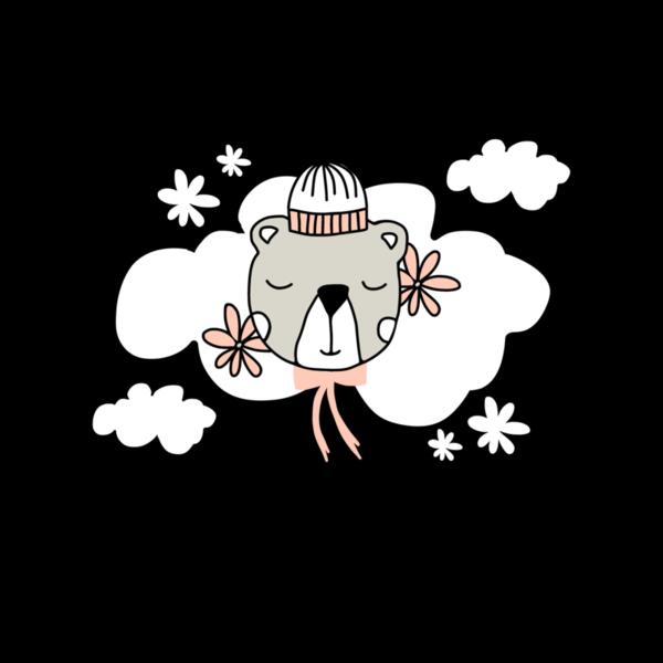 kids t shirt design template featuring adorable hand drawn animals 407 el1 Thumbnail