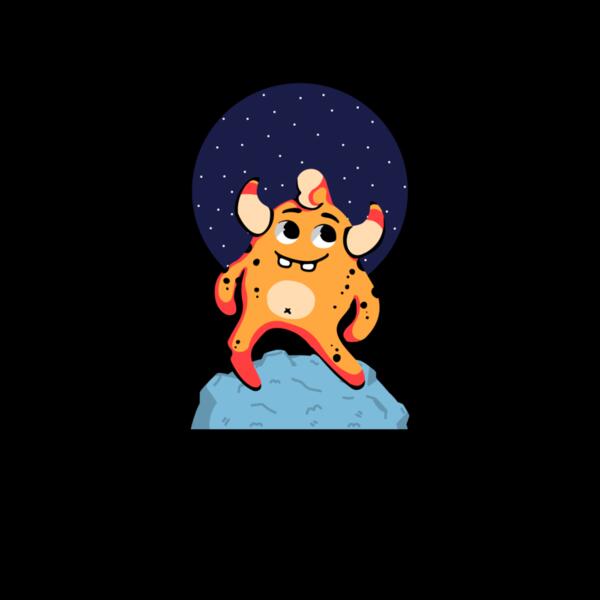 t shirt design template for kids with galactic monster illustrations 410 el1 Thumbnail