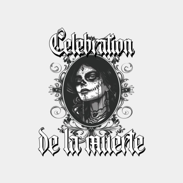 chicano styled t shirt design generator with a dia de muertos theme 5927a Thumbnail
