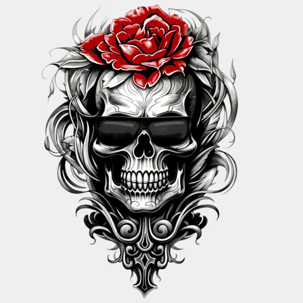 dia de muertos themed t shirt design creator with a chicano inspired car illustration 5925b  5  Thumbnail