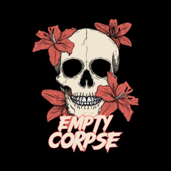 t shirt design generator featuring a skull with flowers inspired by death metal 5703b Thumbnail