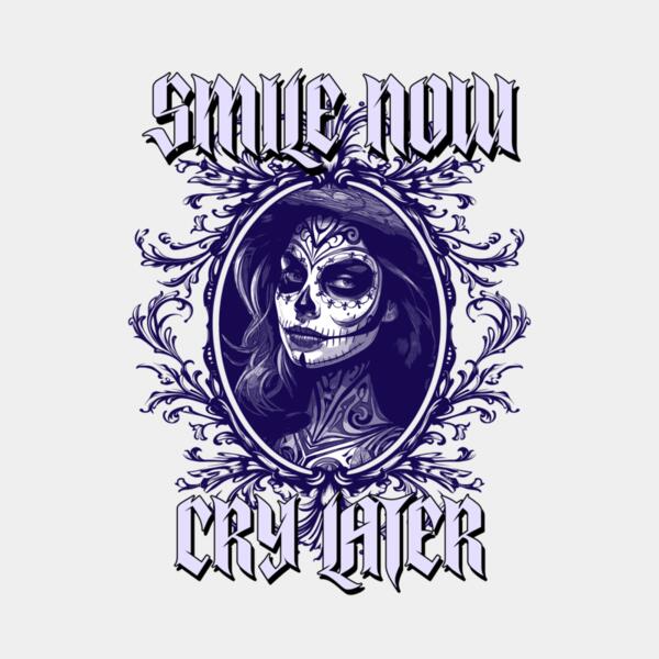 t shirt design maker featuring a day of the dead and a chicano style 5927d Thumbnail