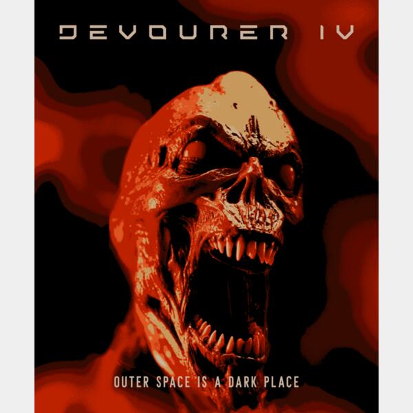 t shirt design template featuring a creature with a macabre mask inspired by a 90s alien movie 6065n  12  Thumbnail