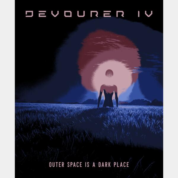 t shirt design template featuring a creature with a macabre mask inspired by a 90s alien movie 6065n  15  Thumbnail