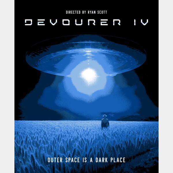 t shirt design template featuring a creature with a macabre mask inspired by a 90s alien movie 6065n  18  Thumbnail