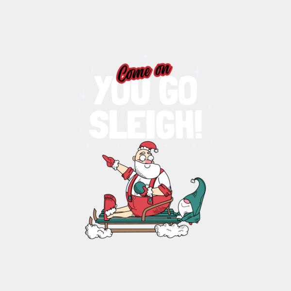 christmas themed t shirt design generator featuring a funny santa graphic 5695a el1 Thumbnail