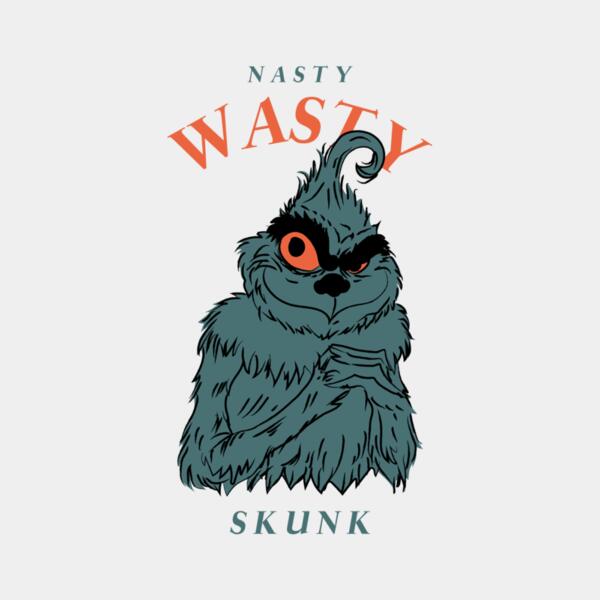 funny anti christmas themed t shirt design template inspired by the grinch 5559l Thumbnail