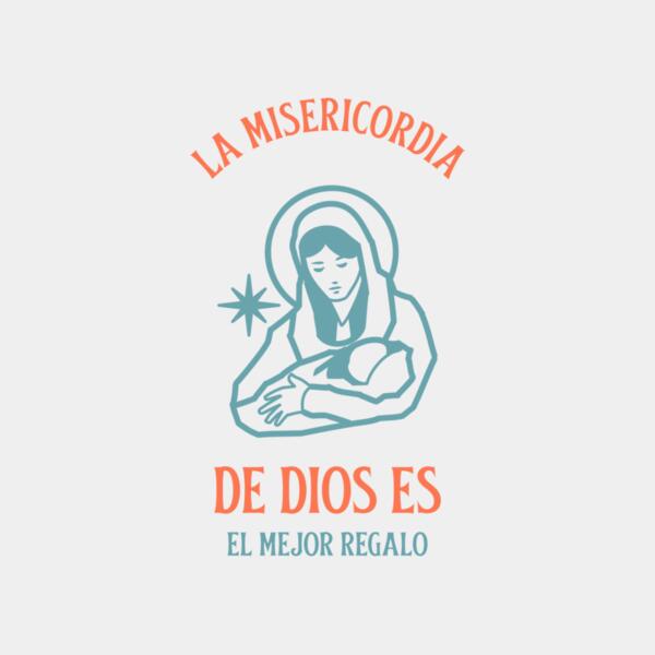 illustrated t shirt design creator featuring the virgin mary and baby jesus 4908b Thumbnail