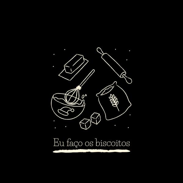 t shirt design creator featuring illustrated baking tools for christmas desserts 4887f Thumbnail