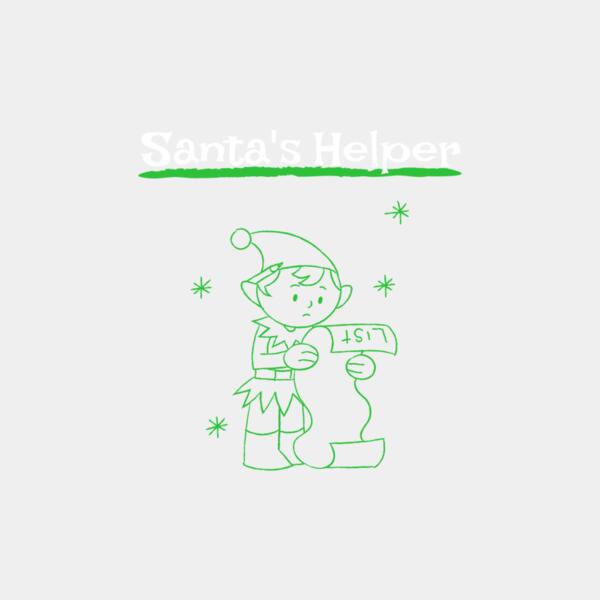 t shirt design creator for christmas featuring a santa s helper elf 4887b Thumbnail