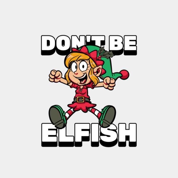 t shirt design generator featuring a christmas elf with a funny quote 5691f el1 Thumbnail