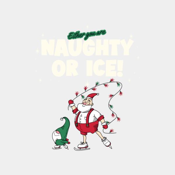 t shirt design generator featuring a naughty christmas quote 5695e el1 Thumbnail