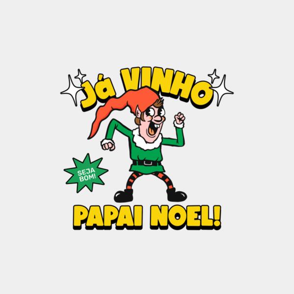 t shirt design generator featuring a retro christmas elf cartoon 5689d el1 Thumbnail