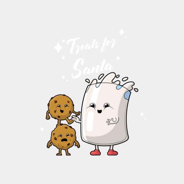 t shirt design template for christmas featuring illustrated milk and cookies 5693d el1 Thumbnail