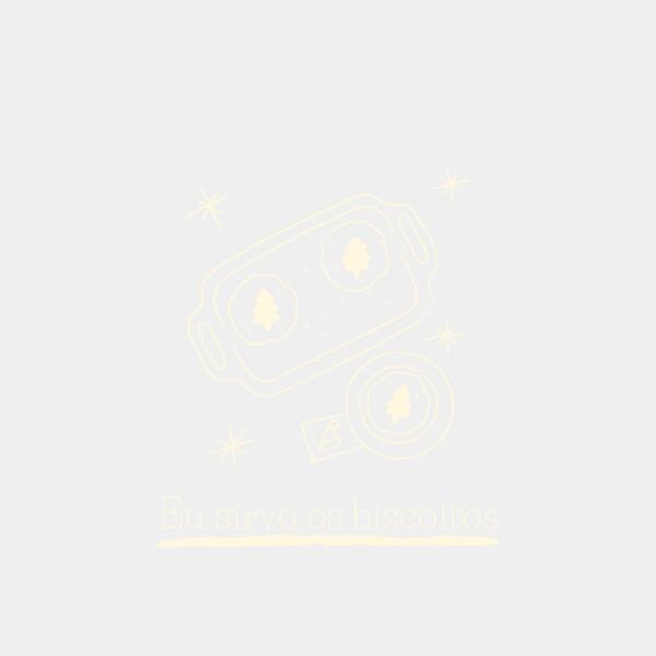 t shirt design template with christmas biscuit illustrations 4887g Thumbnail