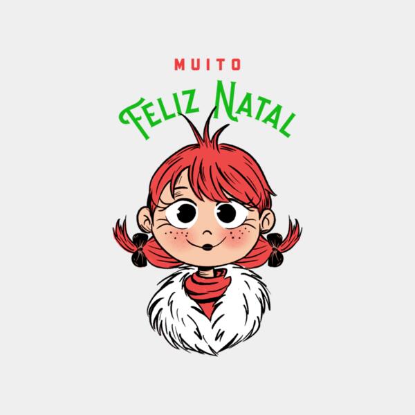 xmas themed t shirt design generator with a happy girl cartoon 5559f Thumbnail