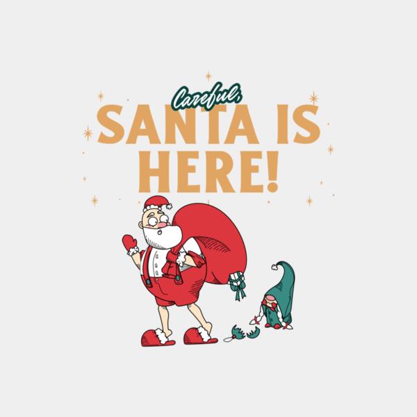 xmas t shirt design creator featuring an illustrated santa with an elf 5695b el1  3  Thumbnail