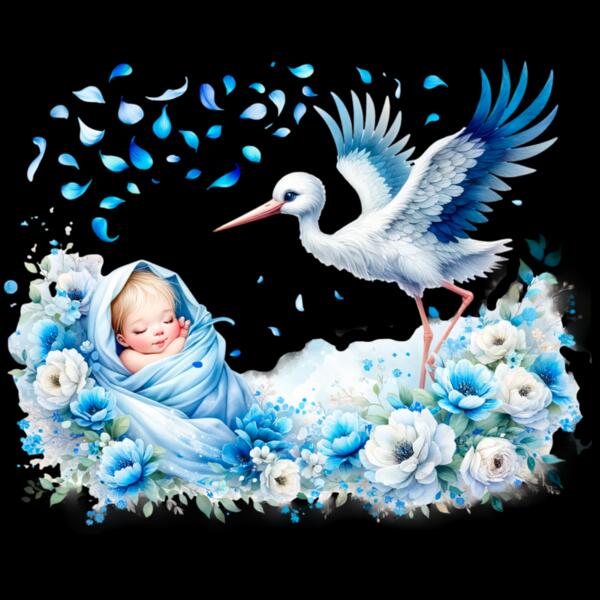 BABY BOY AND STORK10 Thumbnail