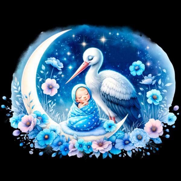 BABY BOY AND STORK11 Thumbnail