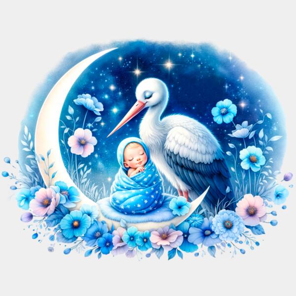 BABY BOY AND STORK11 Thumbnail