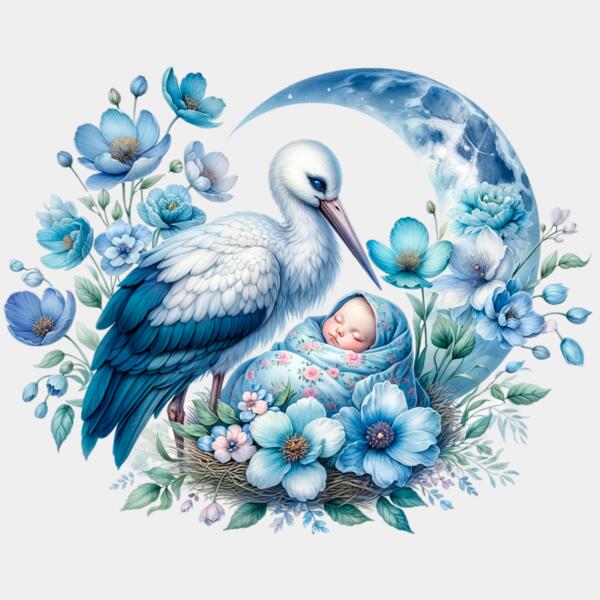 BABY BOY AND STORK12 Thumbnail