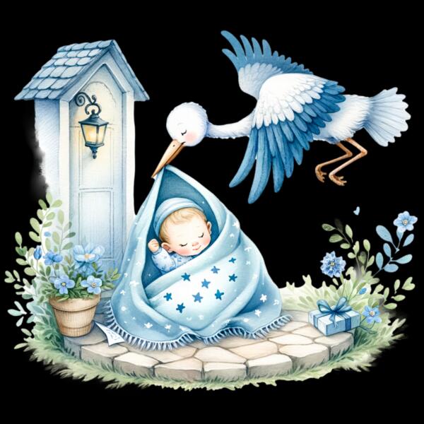 BABY BOY AND STORK4 Thumbnail