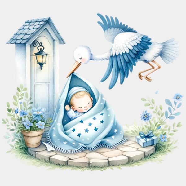 BABY BOY AND STORK4 Thumbnail