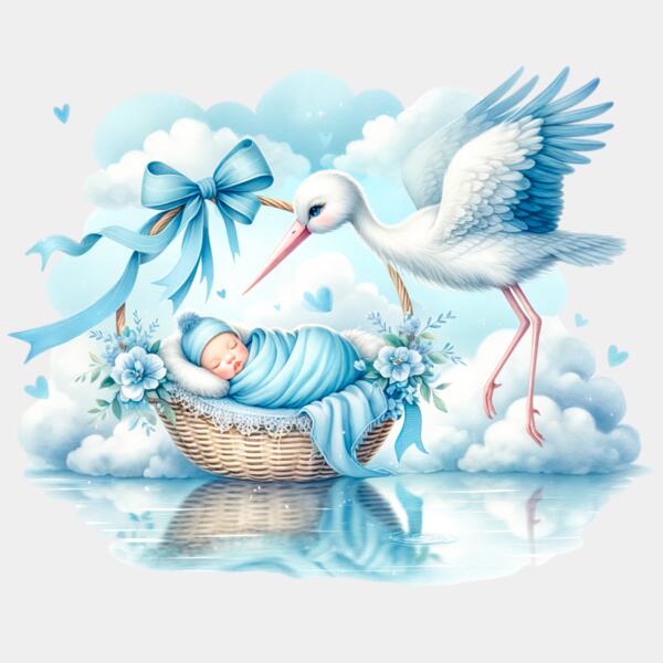 BABY BOY AND STORK7 Thumbnail