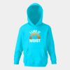 Fruit of the Loom Kids Classic Hooded Sweatshirt Thumbnail