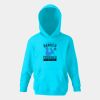 Fruit of the Loom Kids Classic Hooded Sweatshirt Thumbnail