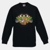 Fruit of the Loom Kids Classic Raglan Sweatshirt Thumbnail