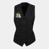Premier Ladies Lined Waistcoat Thumbnail