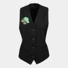 Premier Ladies Lined Waistcoat Thumbnail
