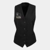 Premier Ladies Lined Waistcoat Thumbnail