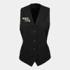 Premier Ladies Lined Waistcoat Thumbnail